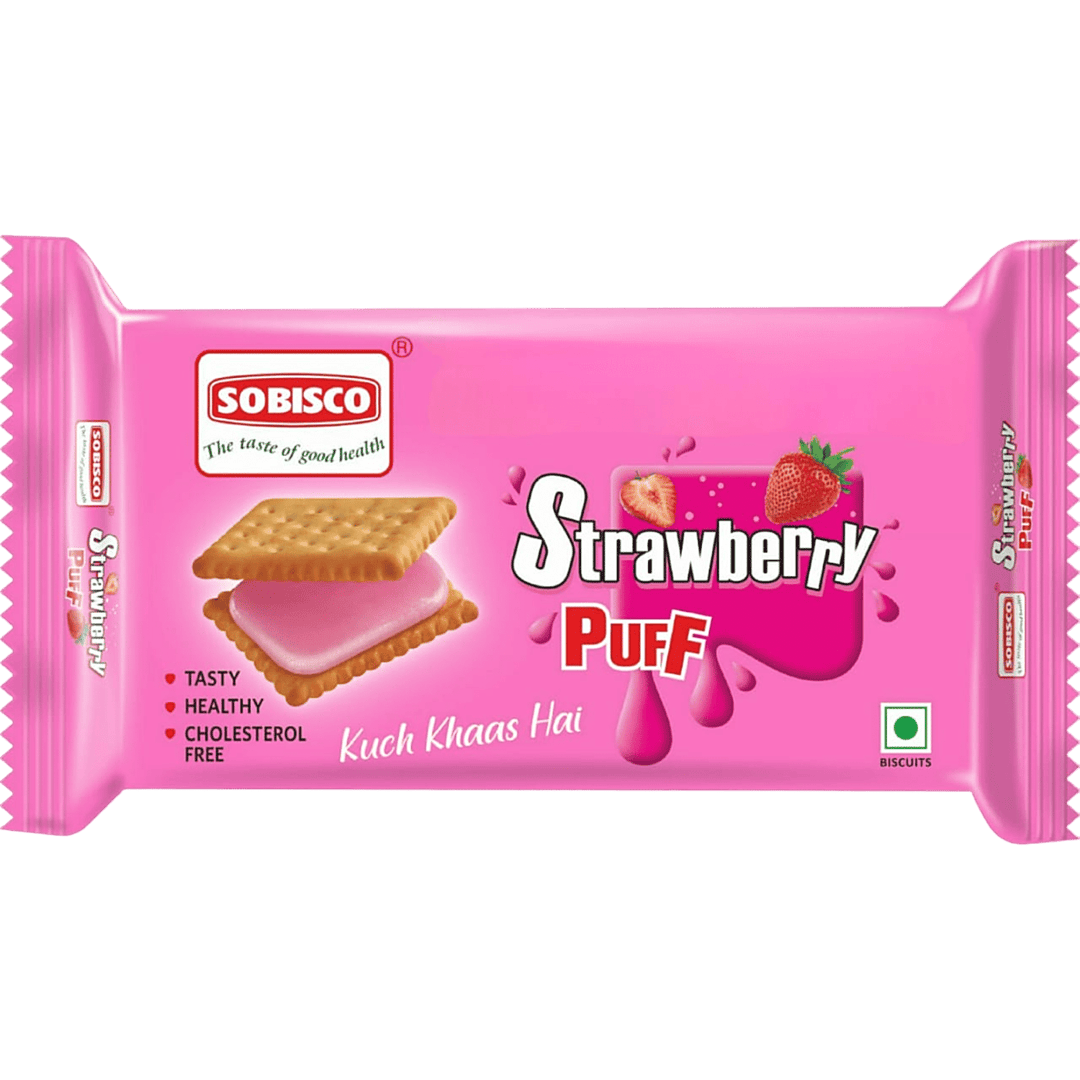 SOBISCO Strawberry Puff